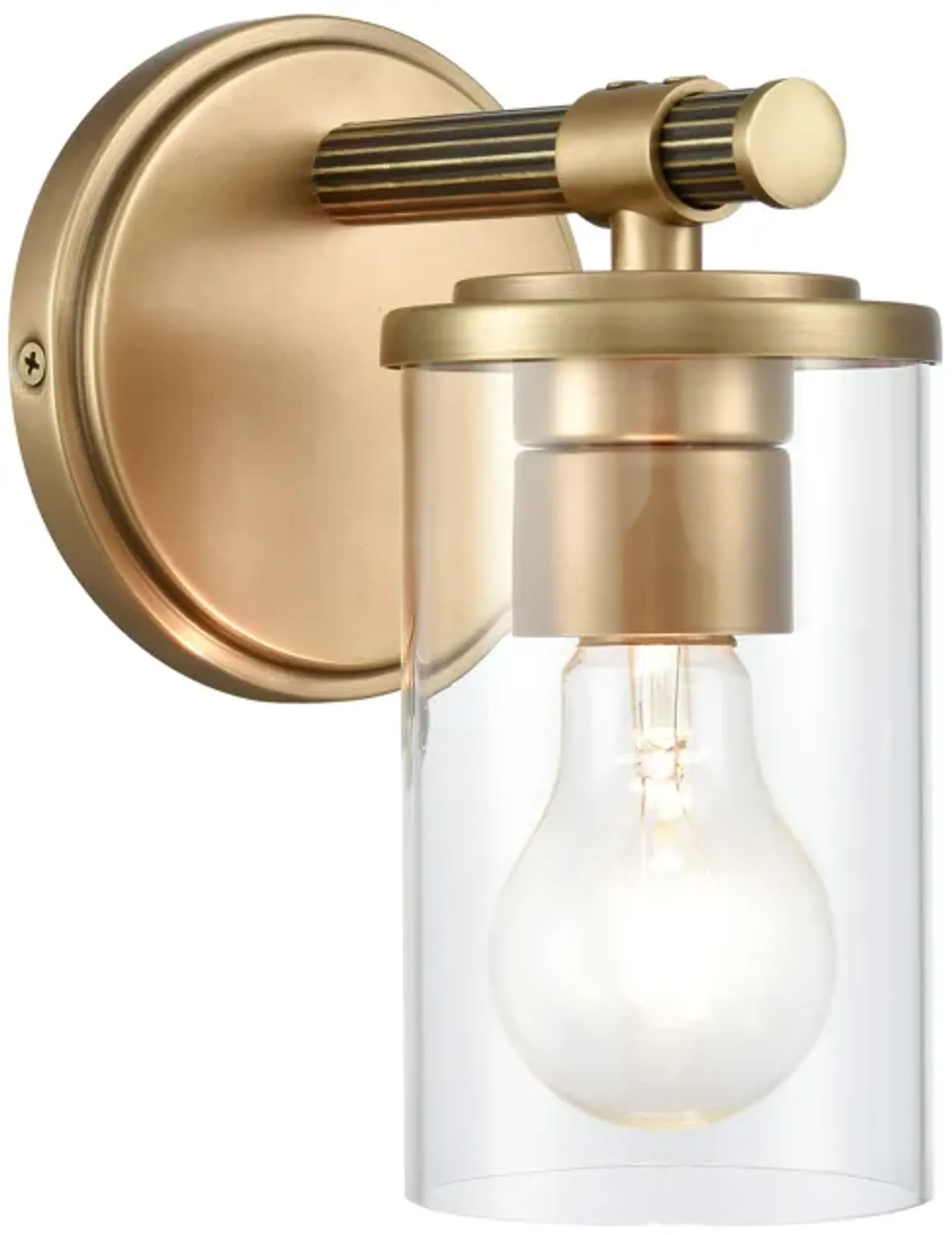 Burrow 5'' Wide 1-Light Brass Vanity Light