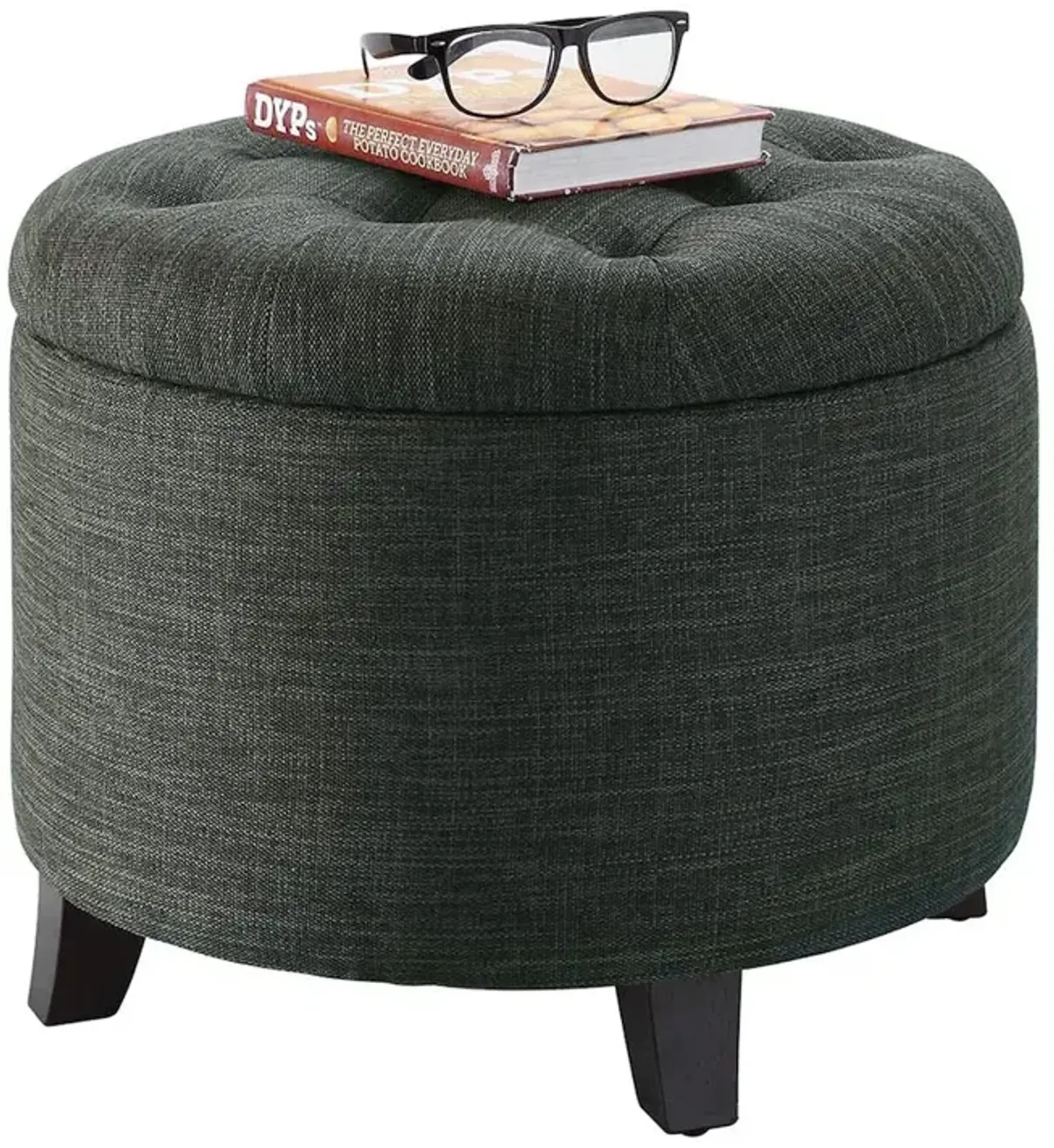 Convience Concept, Inc. Designs4Comfort Round Storage Ottoman