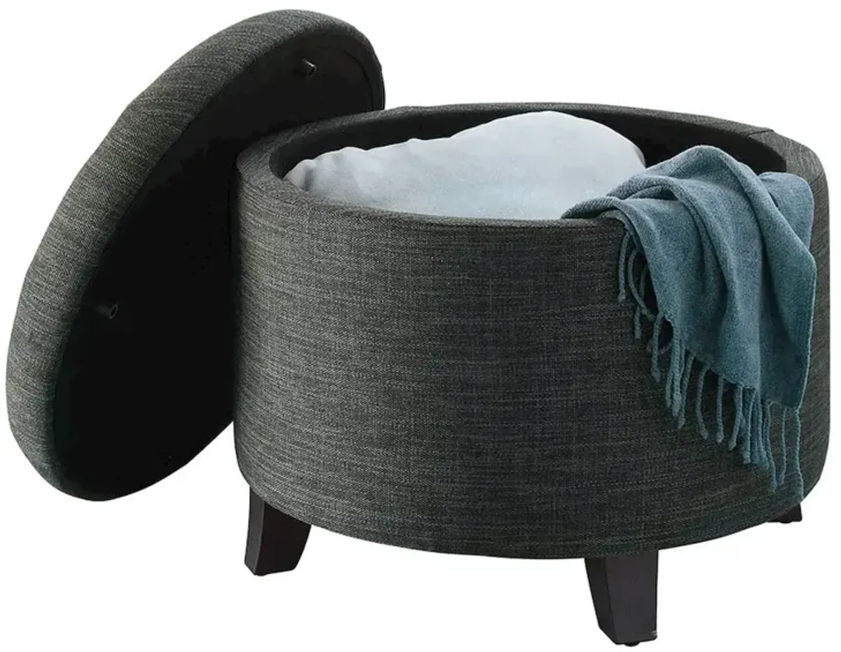 Convience Concept, Inc. Designs4Comfort Round Storage Ottoman