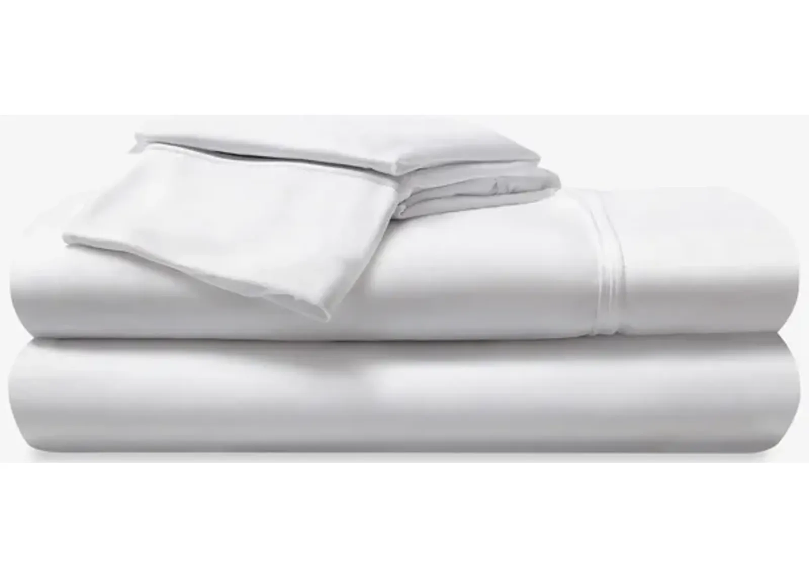 Hyper-Cotton Twin XL Sheet Set - Bright White