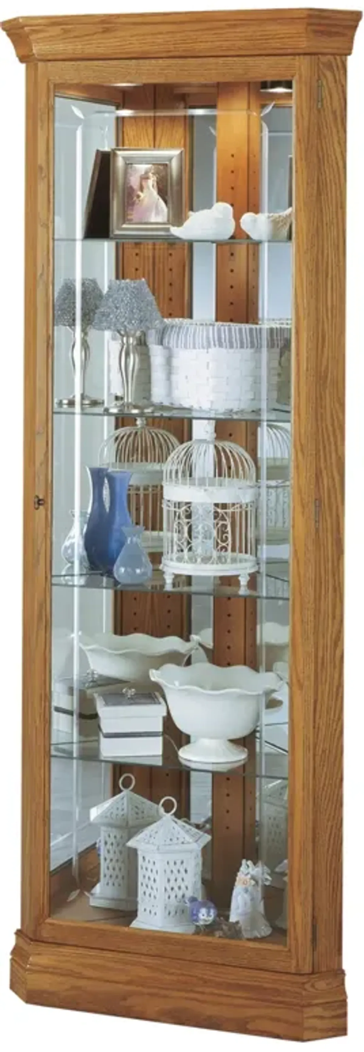 680347 Hammond Corner Curio Cabinet