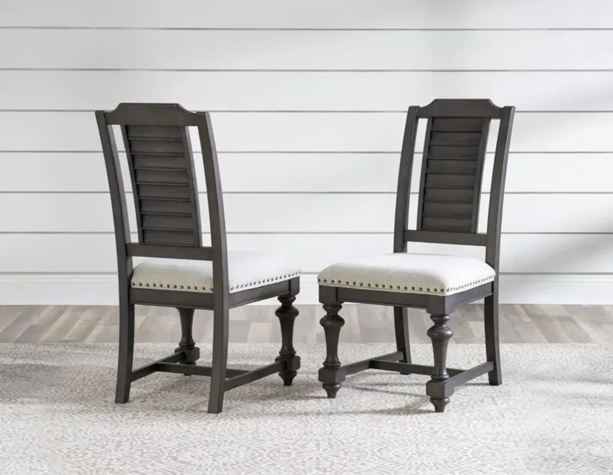 Kingston Louvered Side Chair