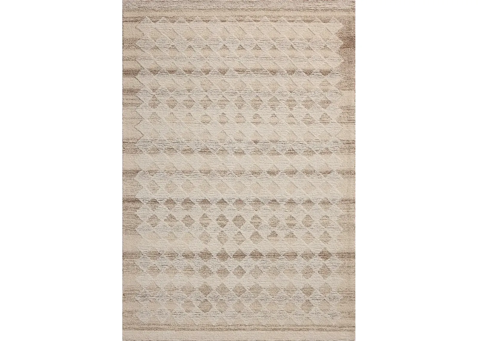 Rae Natural/Ivory 2'6" x 7'6" Runner Rug by Magnolia Home by Joanna Gaines x Loloi