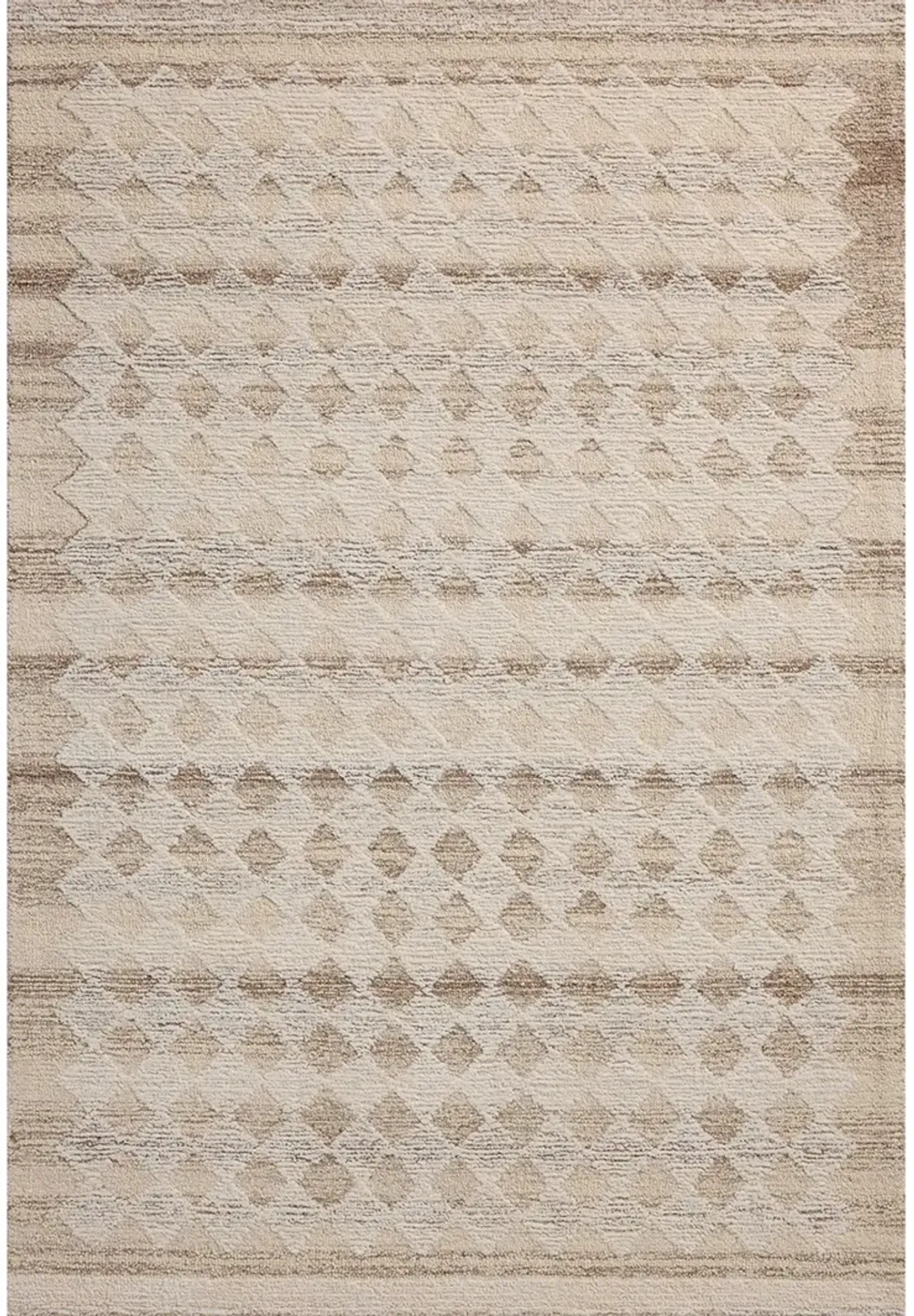 Rae Natural/Ivory 2'6" x 7'6" Runner Rug by Magnolia Home by Joanna Gaines x Loloi