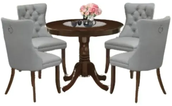 5 Piece Kitchen Table & Chairs Set