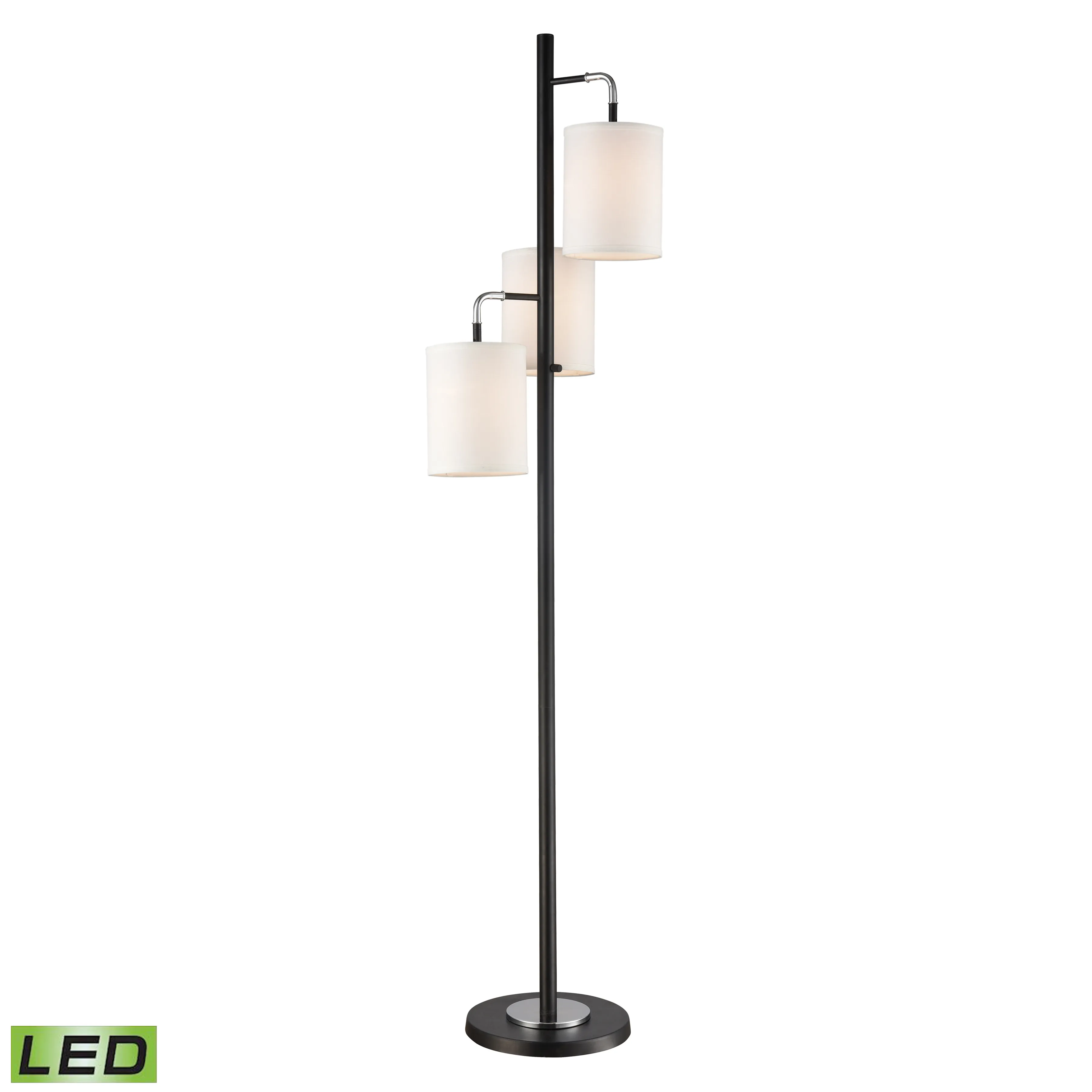 Uprising 72" 3-Light Floor Lamp