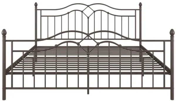 Atwater Living Selene Bed, Bronze Metal