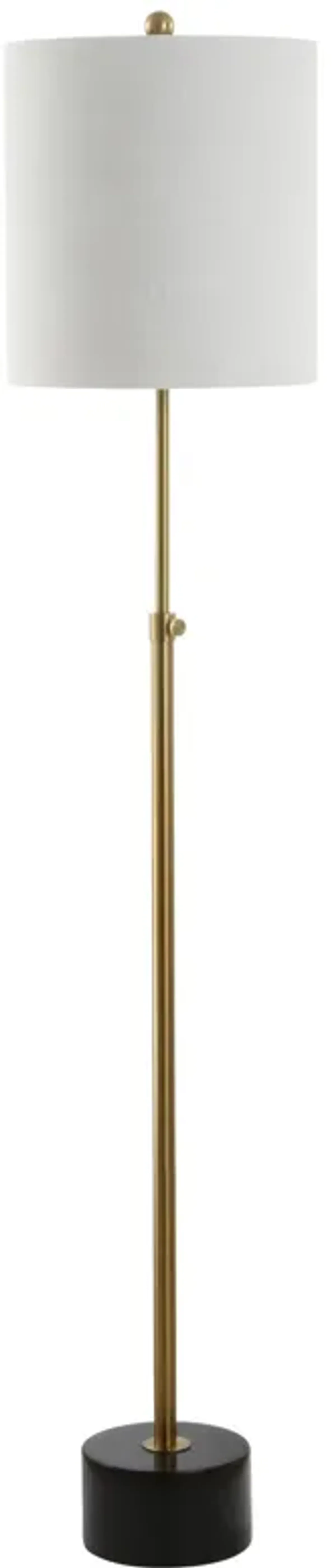 Crosby Adjustable Height Metal LED Floor Lamp