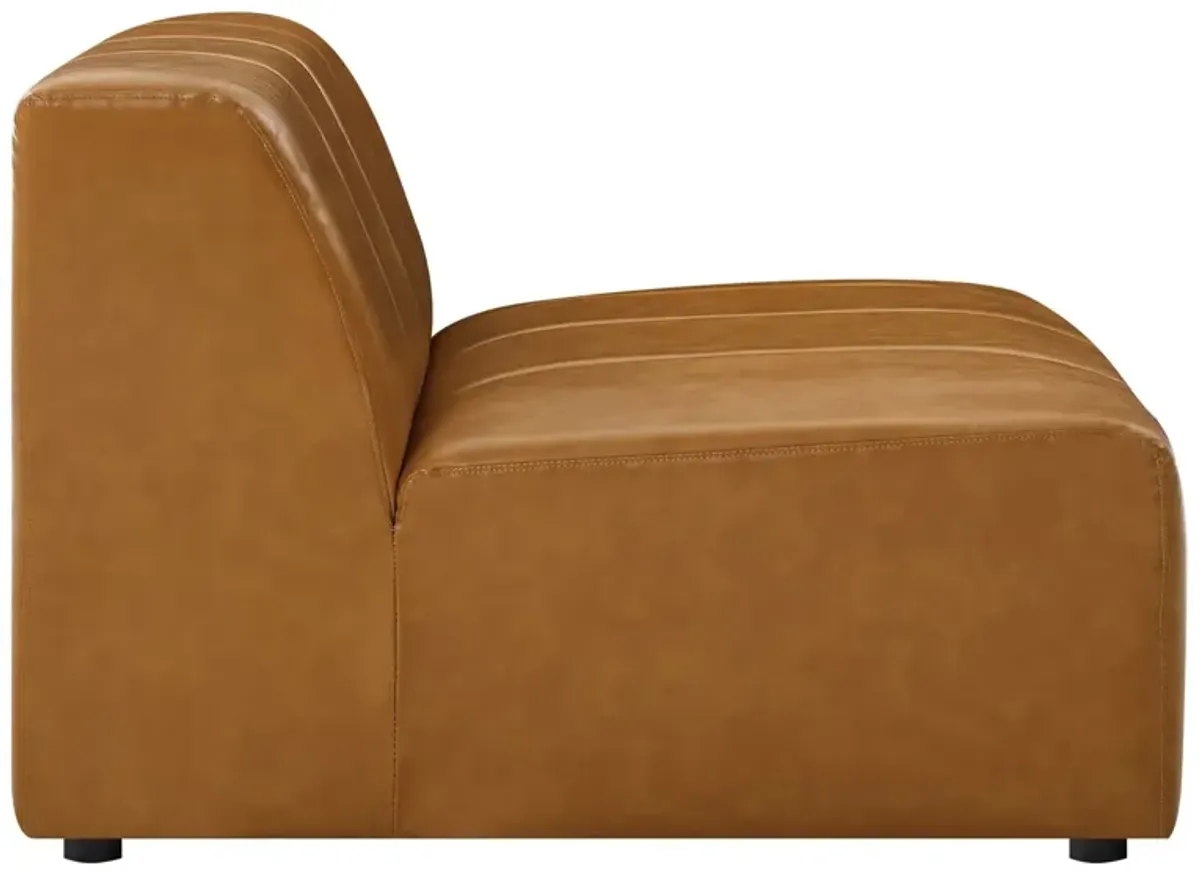 Bartlett Vegan Leather 3-Piece Sofa Brown EEI-4515-TAN