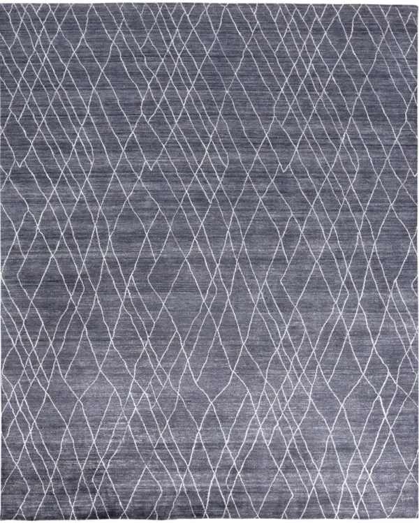 Lennox 8695F Blue/Ivory 5' x 8' Rug