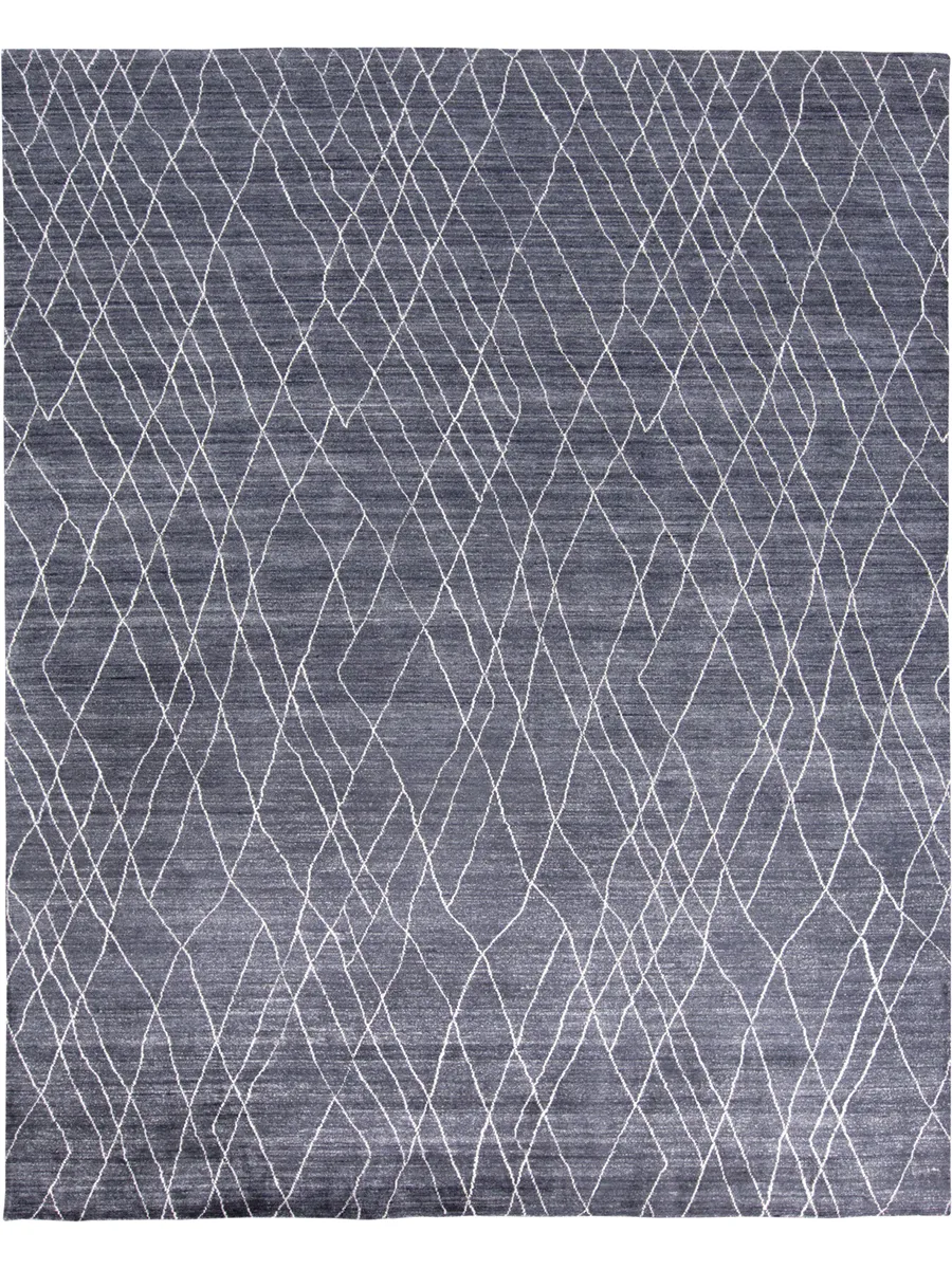 Lennox 8695F Blue/Ivory 5' x 8' Rug