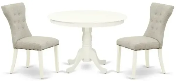 Dining Room Set Linen White