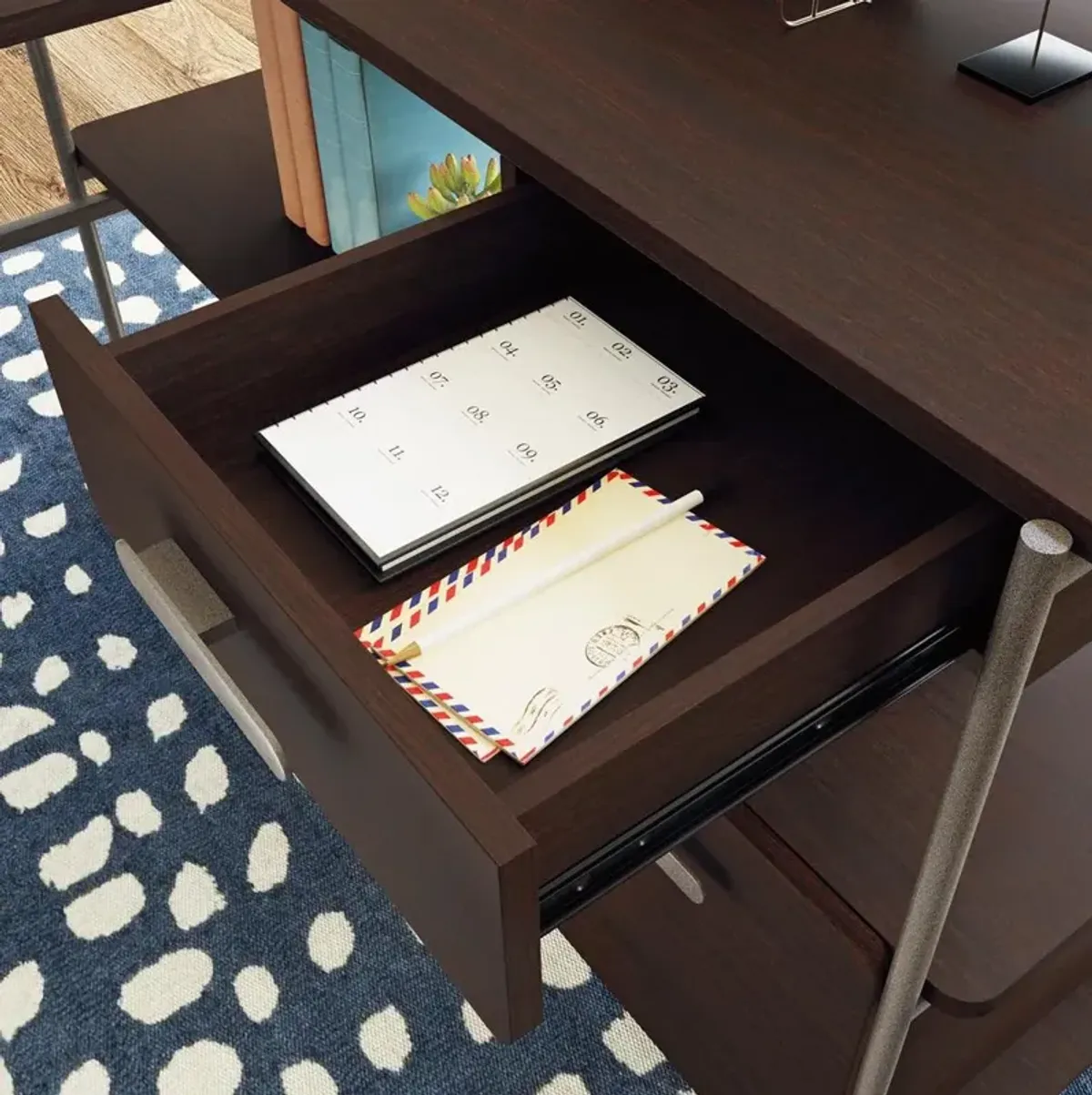 Sauder Radial L Desk Uw