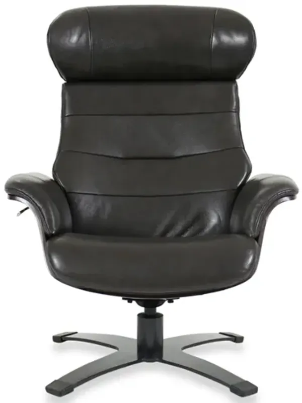 Louisiana Swivel Chair in Gray