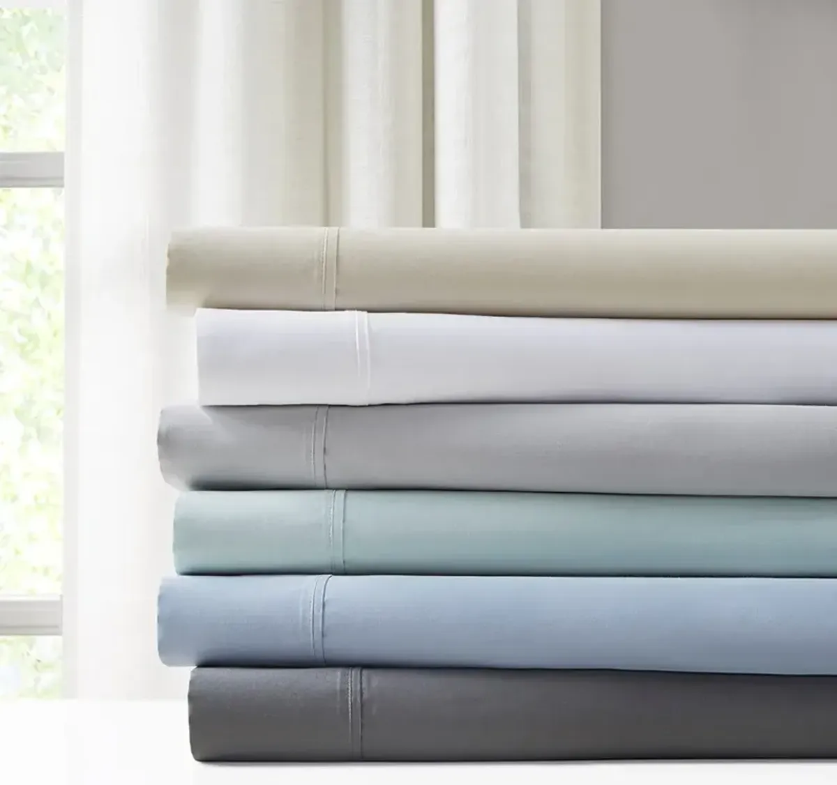 Gracie Mills Reeve 1500 Thread Count 4-Piece Sheet Set