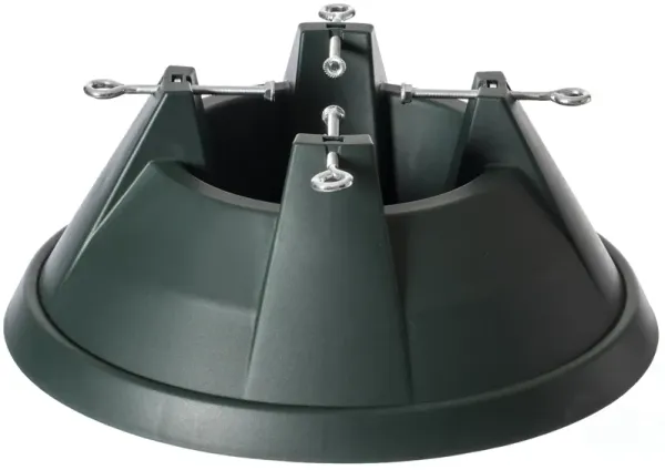 Plastic Christmas Tree Stand With Screw Fastener, Grey