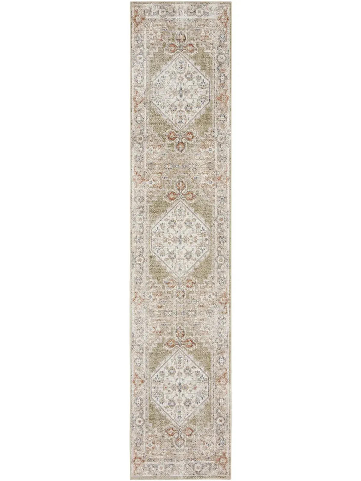 Astra Machine Washable ASW11 Sage/Multicolor 2'2" x 4' Rug