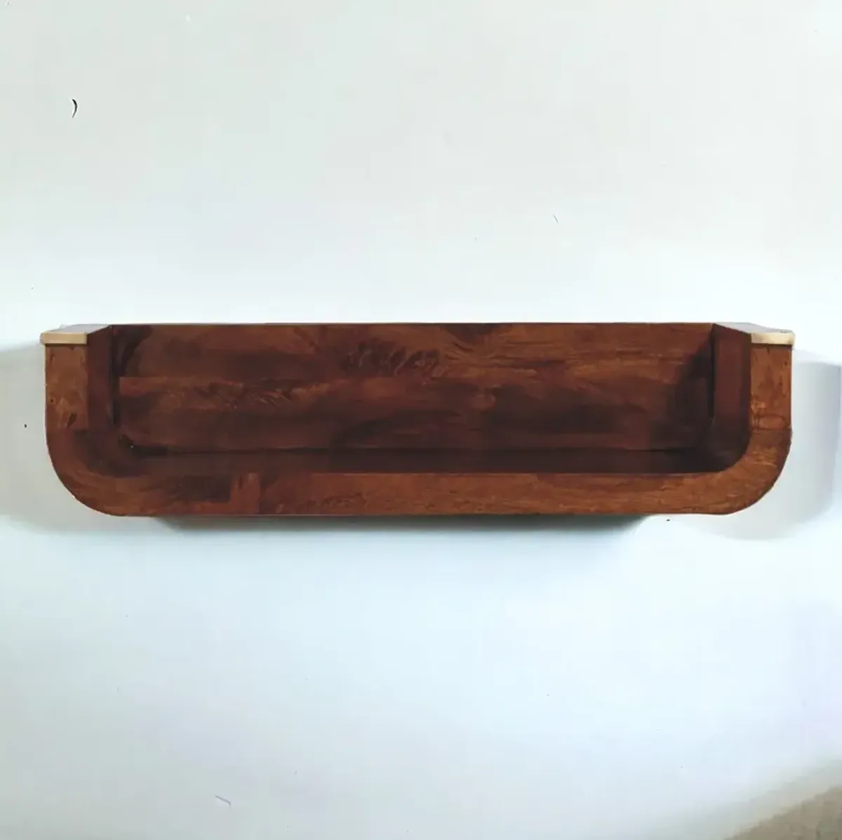 Indira Chestnut Floating Console