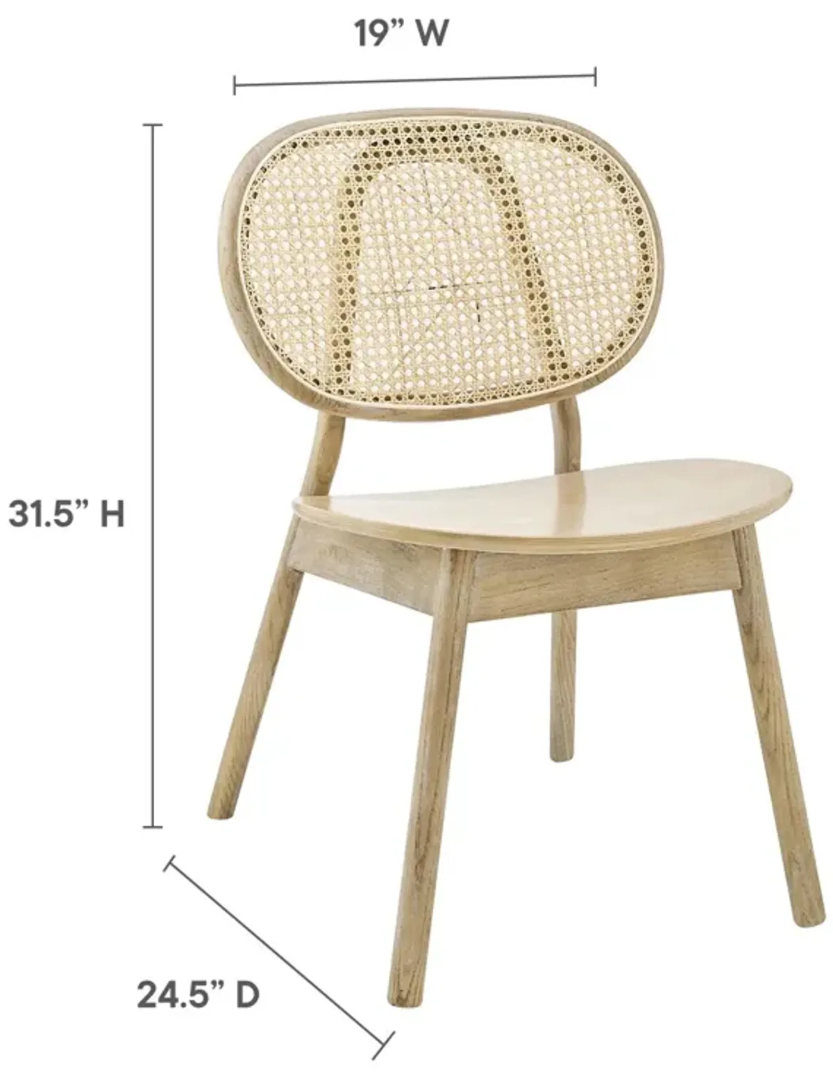 Malina Wood Dining Side Chair