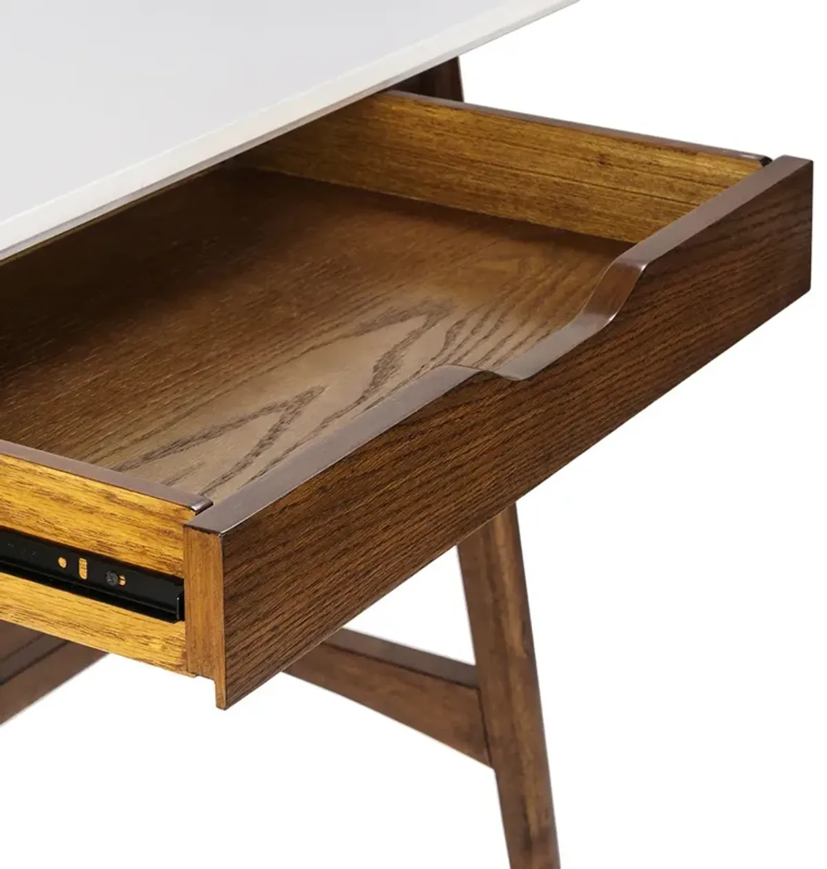 Gracie Mills Hendricks Effortless Elegance Oak Wood Desk