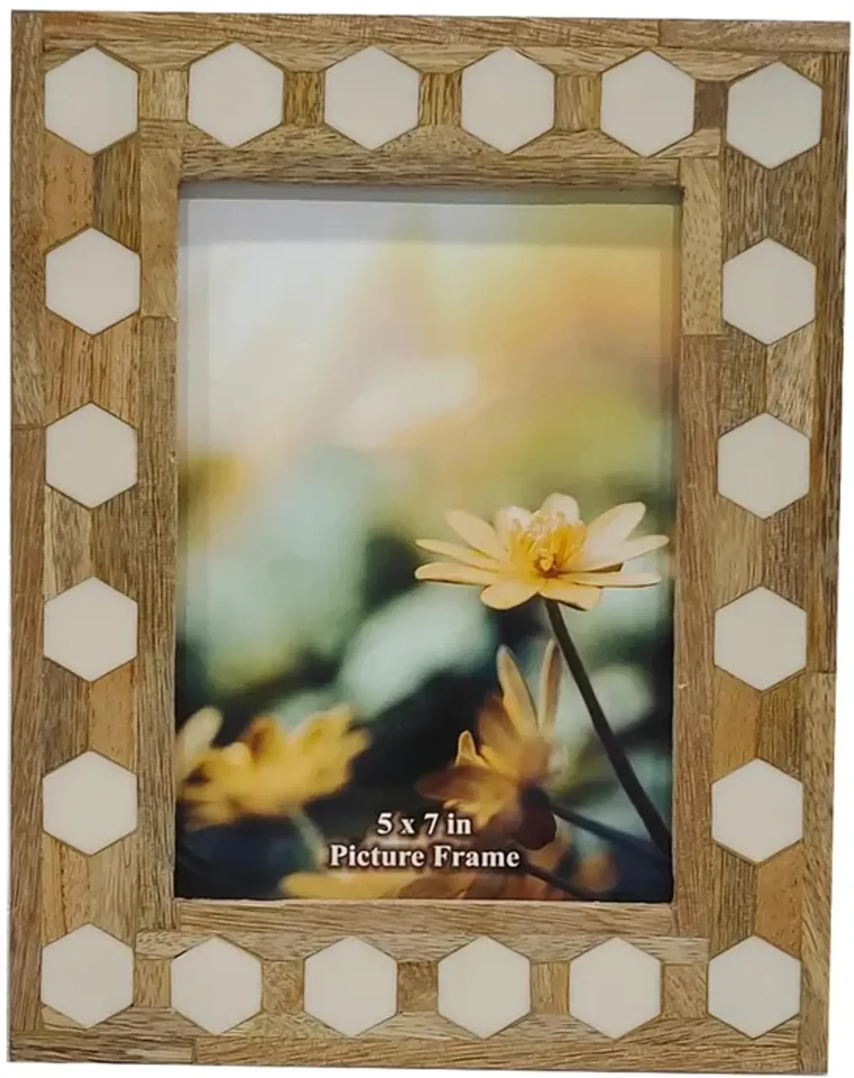5"x7"  Hexagon Photo Frame