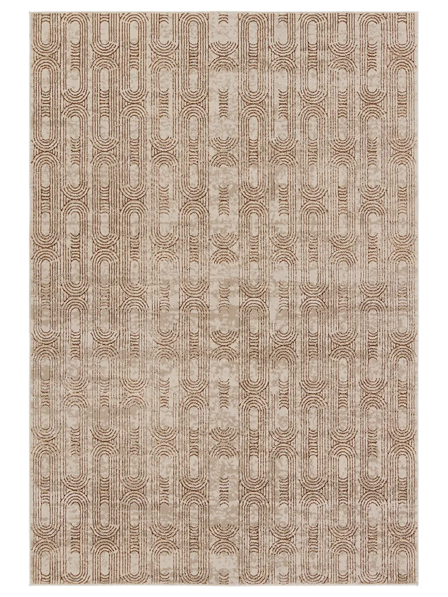 Catalyst Gimeas Yellow/Gold 3'3" x 12' Runner Rug