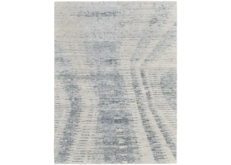 Brighton 69CGF 3' x 5' Ivory/Blue/Gray Rug