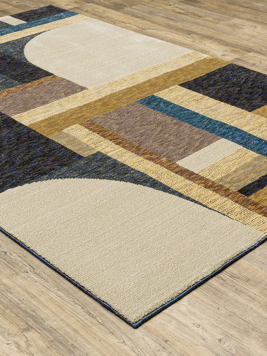 Strada 10' x 13'2" Gold Rug