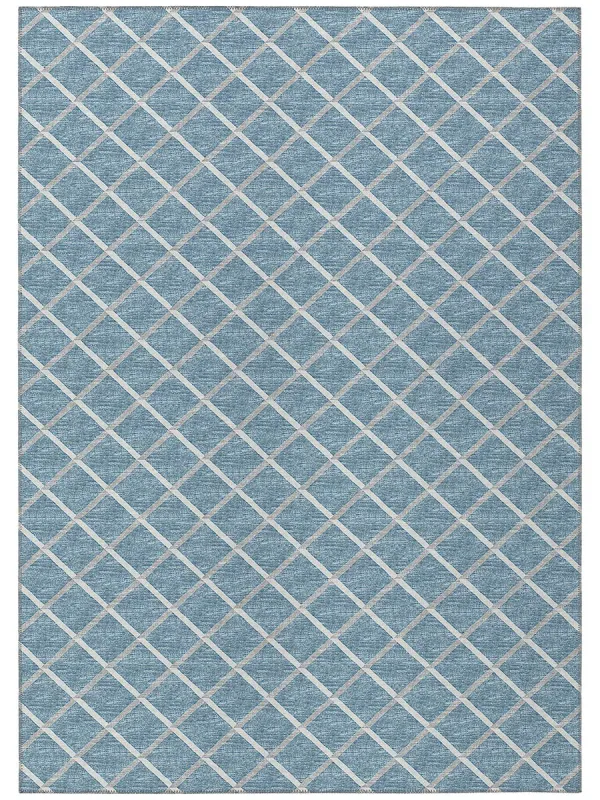 York YO1 Sky Blue 10' x 14' Rug