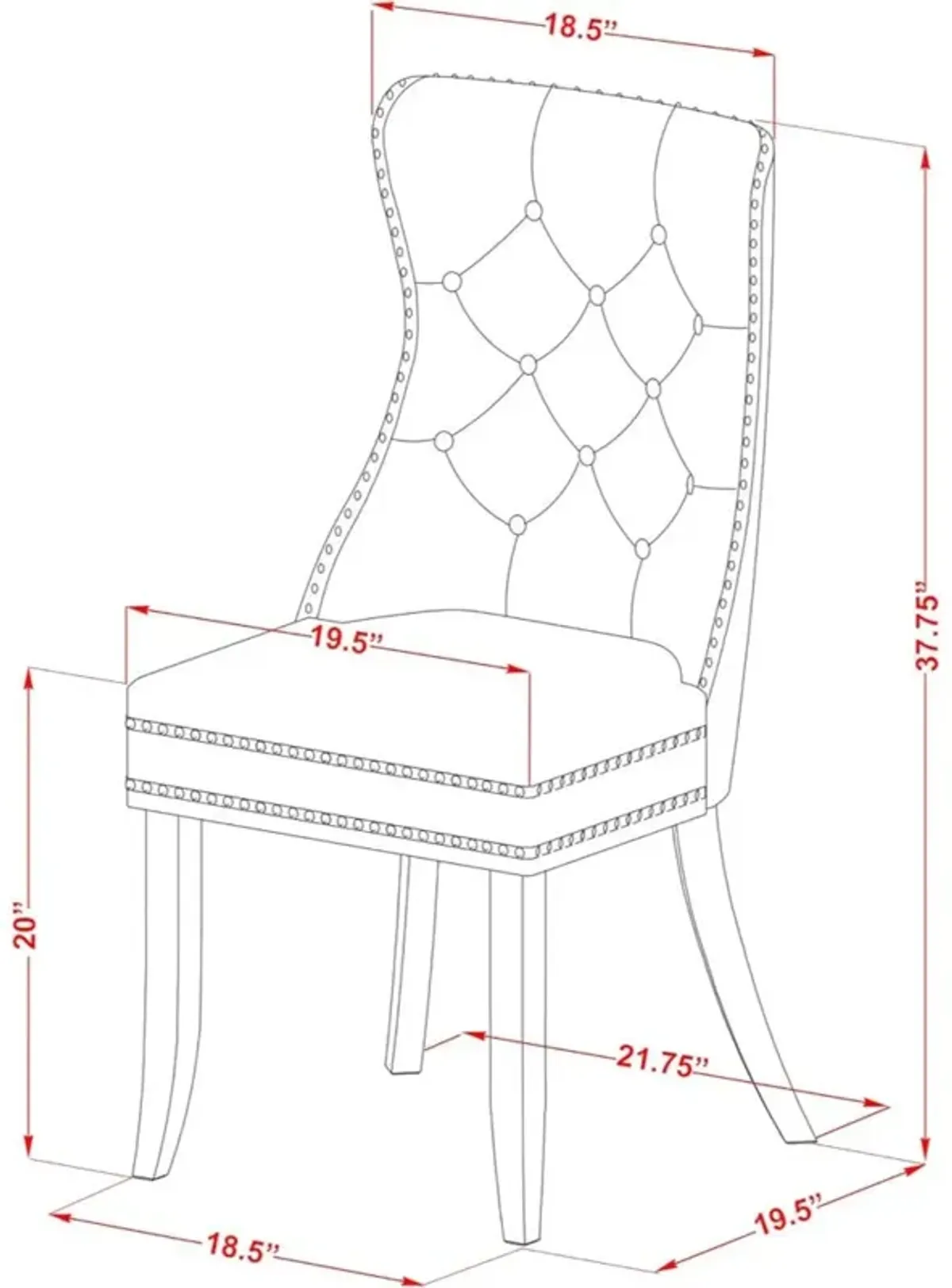 3 Piece Dining Room Furniture Set Contains a Rectangle Kitchen Table