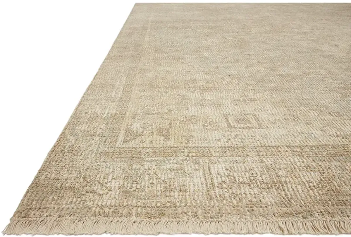 Priya PRY01 Ocean/Ivory 5' x 7'6" Rug