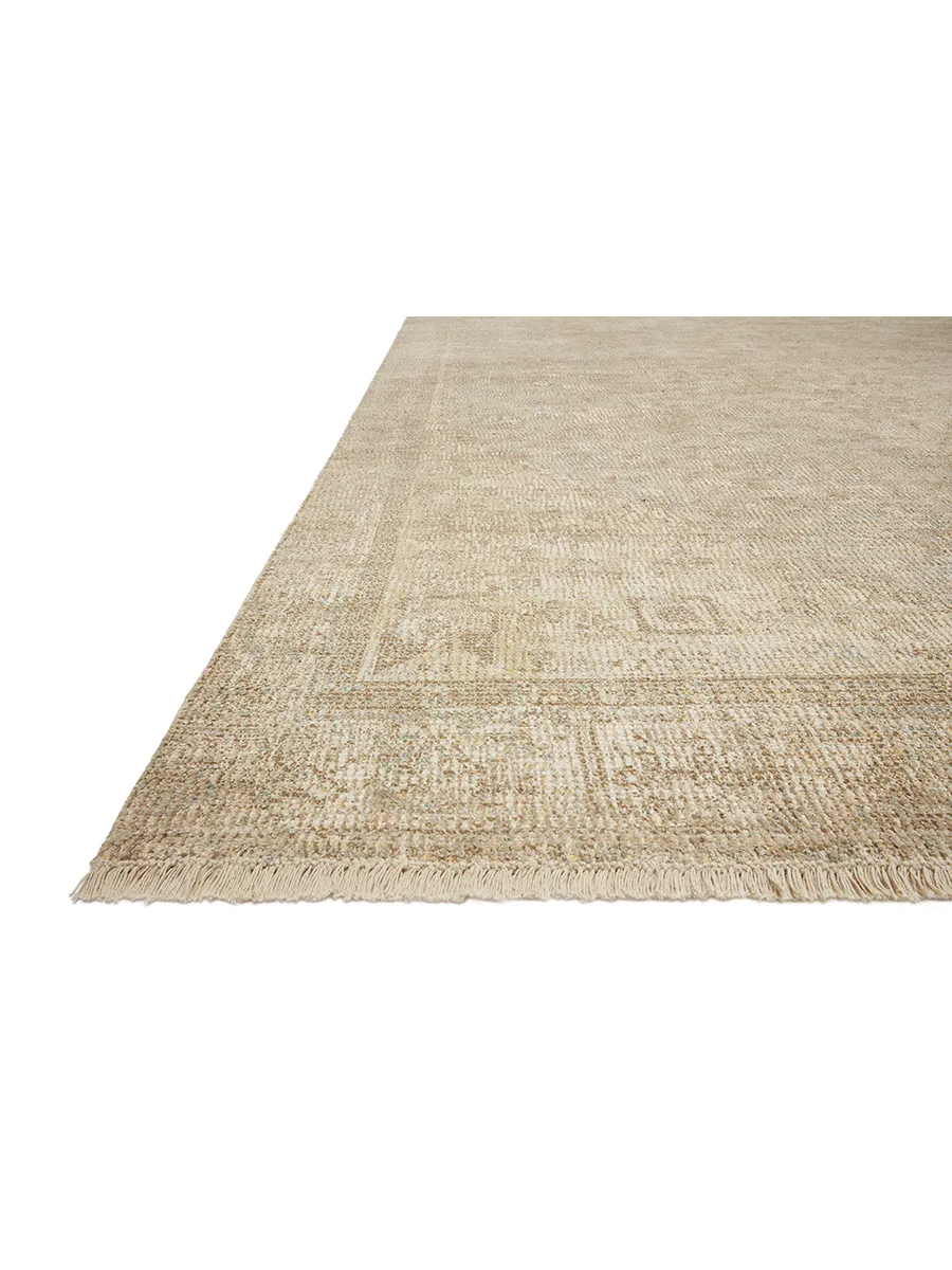 Priya PRY01 Ocean/Ivory 5' x 7'6" Rug