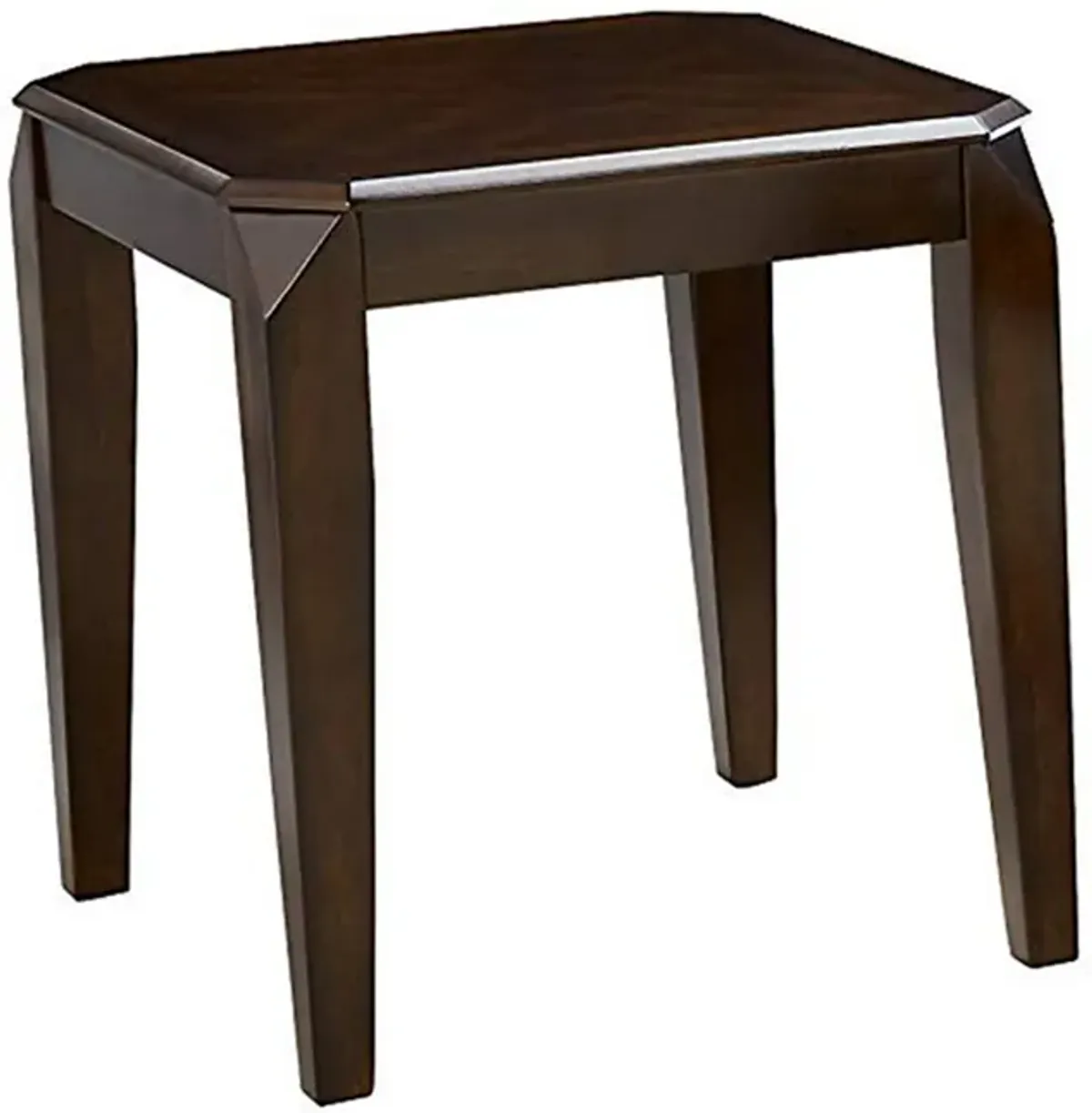 Docila 3Pc Pack Coffee/End Table Set, Walnut-Benzara