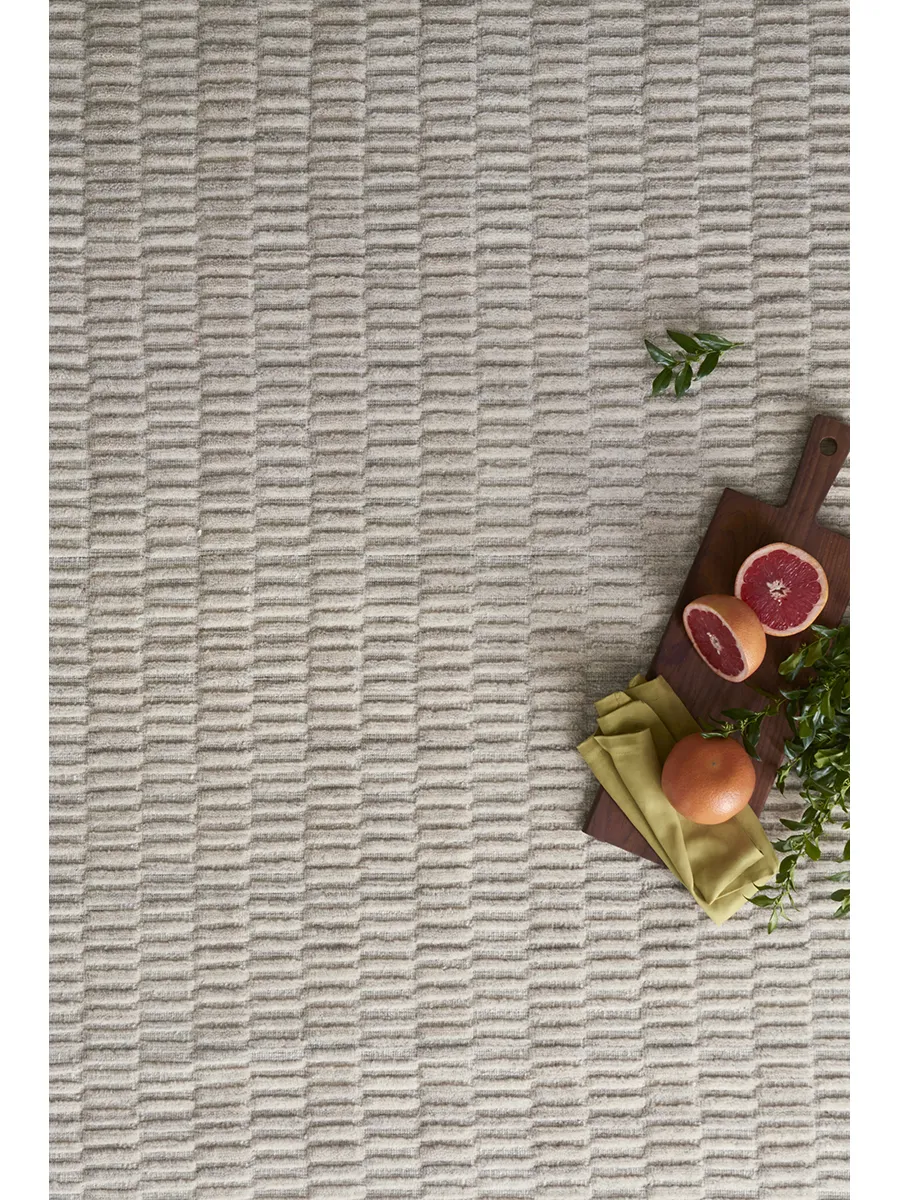 Hadley HD04 Oatmeal 5' x 7'6" Rug