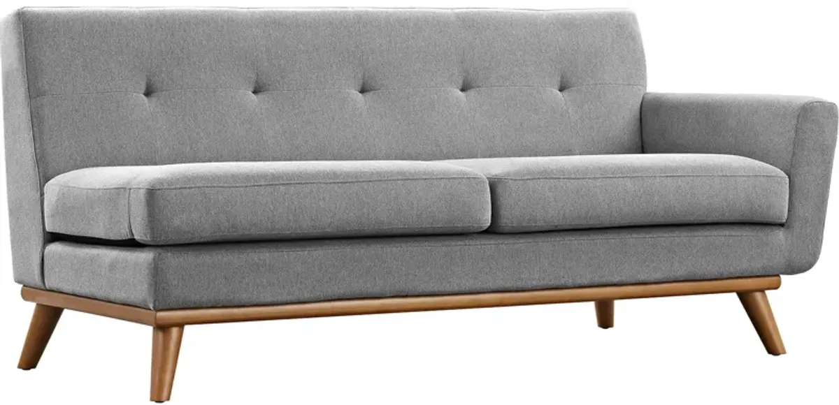 Engage Left-Facing Upholstered Fabric Sectional Sofa