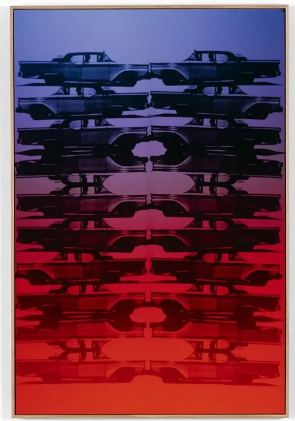 Cars Piled Up by Getty Images