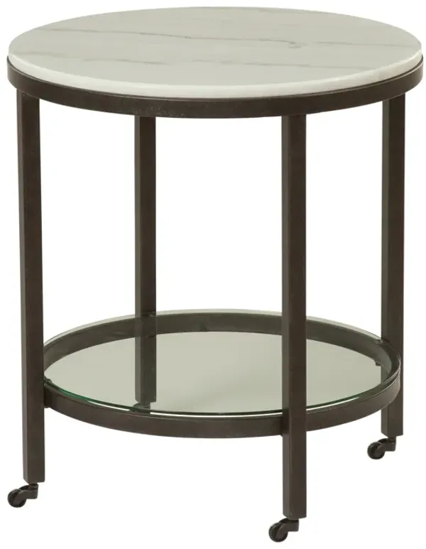 Whitman Round End Table