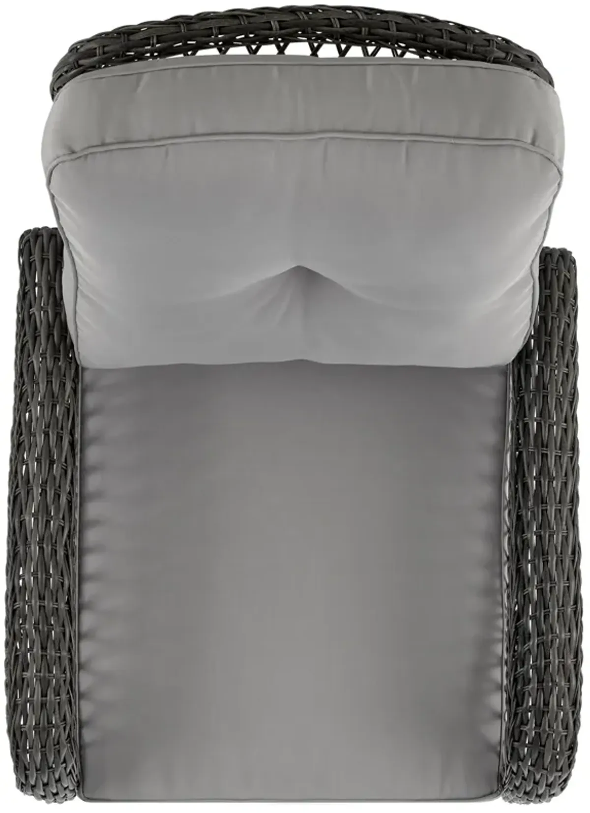 Fruttuo Gray Patio Rocking Chair
