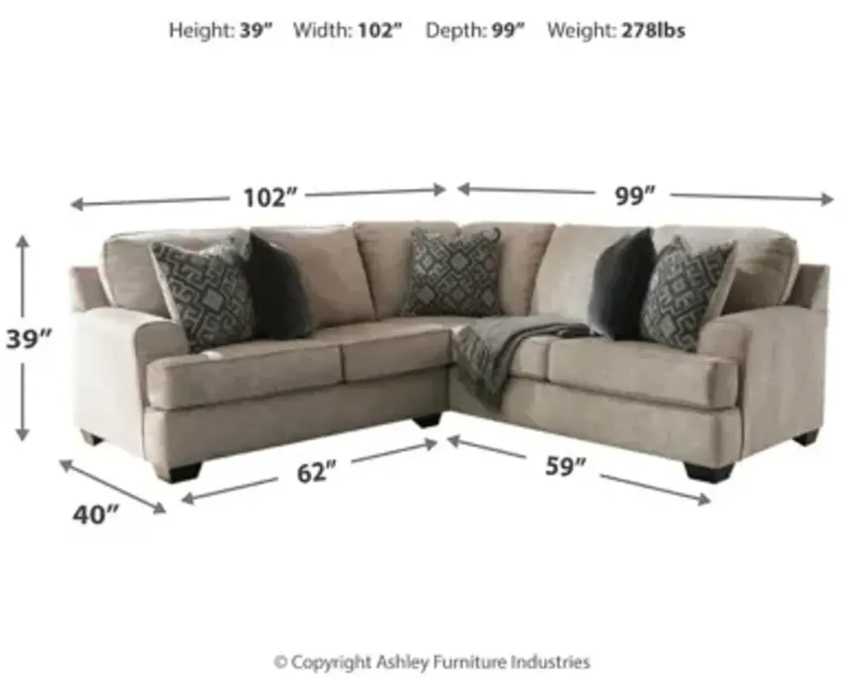 Bovarian 2-Piece Sectional