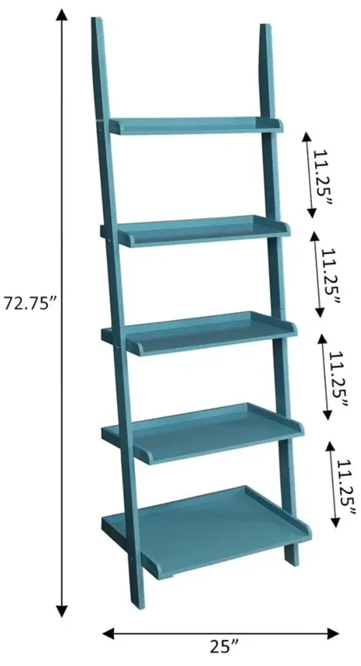 Convience Concept, Inc. French Country Bookshelf Ladder