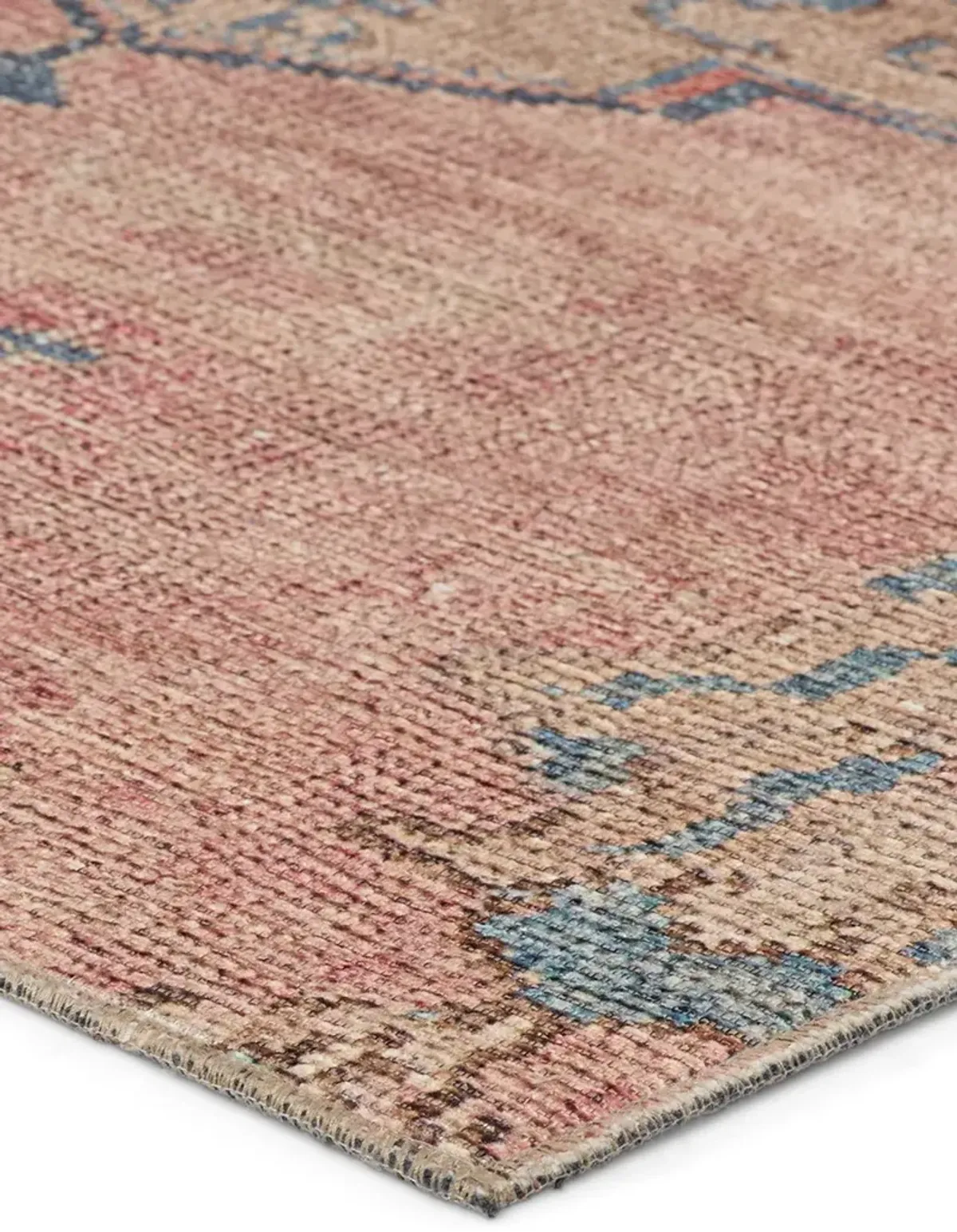 Canteena Clanton Pink 3'1" x 12' Runner Rug