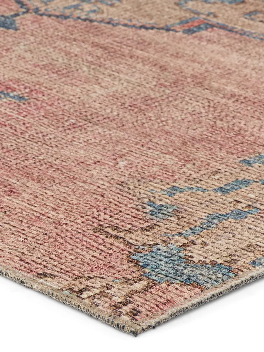 Canteena Clanton Pink 3'1" x 12' Runner Rug