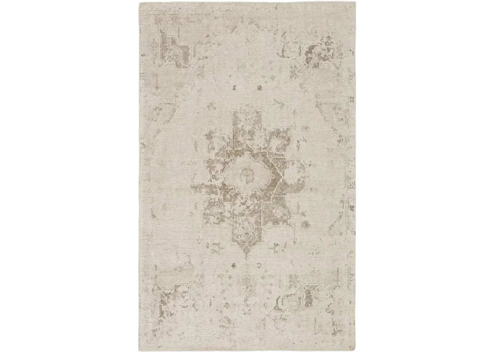 Malibu- Barclay B Canyon White 3' x 10' Runner Rug