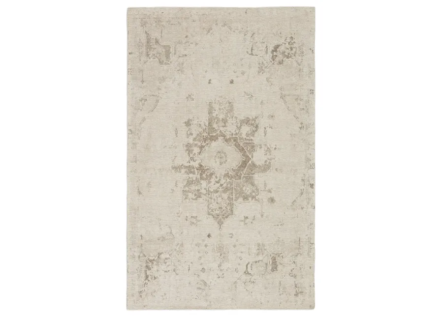 Malibu- Barclay B Canyon White 3' x 10' Runner Rug