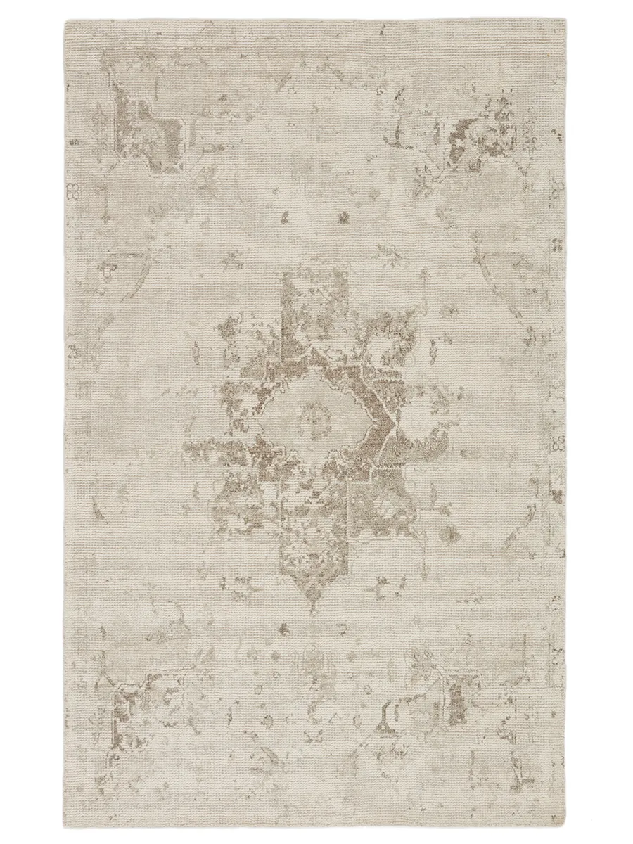 Malibu- Barclay B Canyon White 3' x 10' Runner Rug