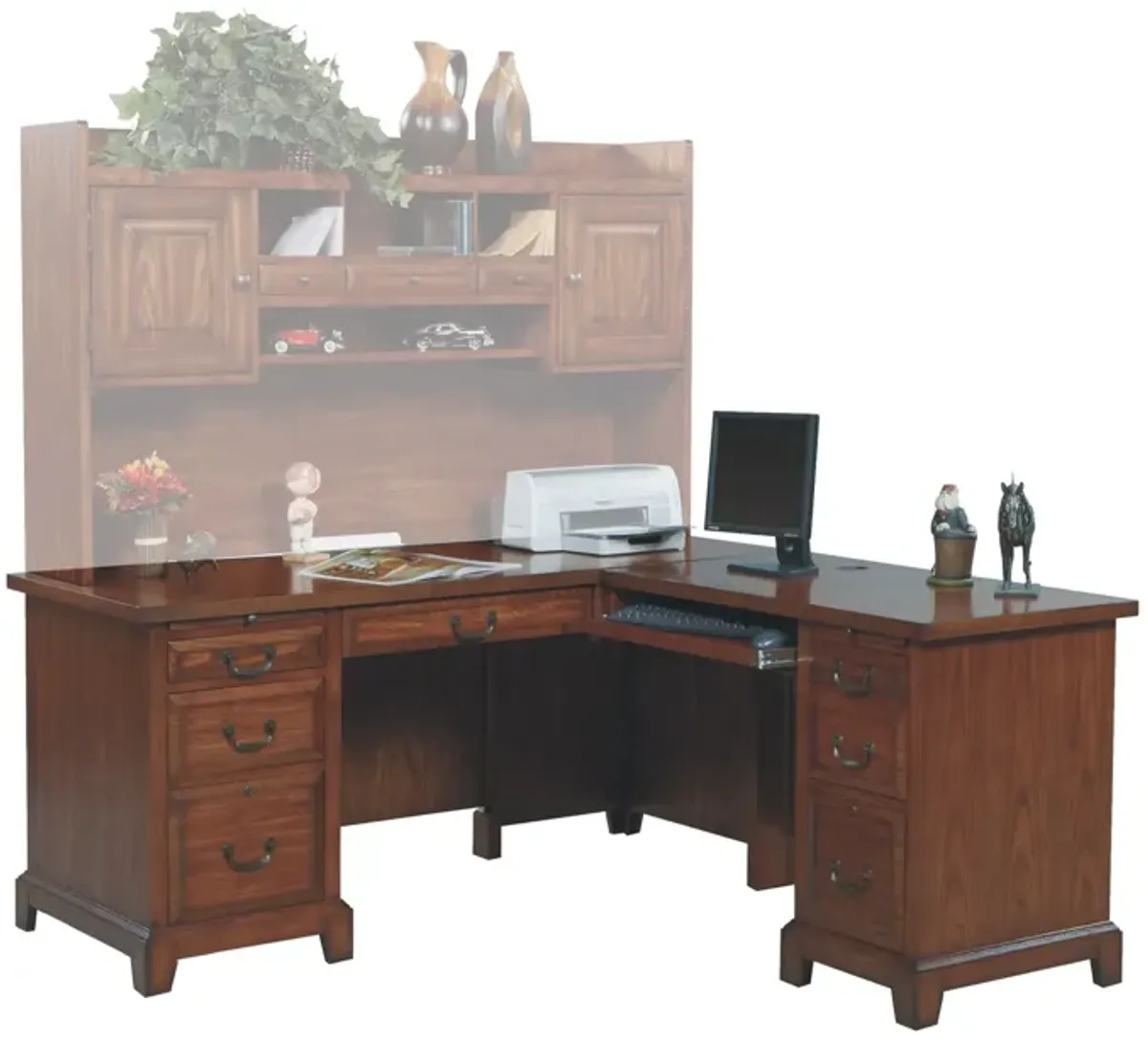 Zahara Desk With Return