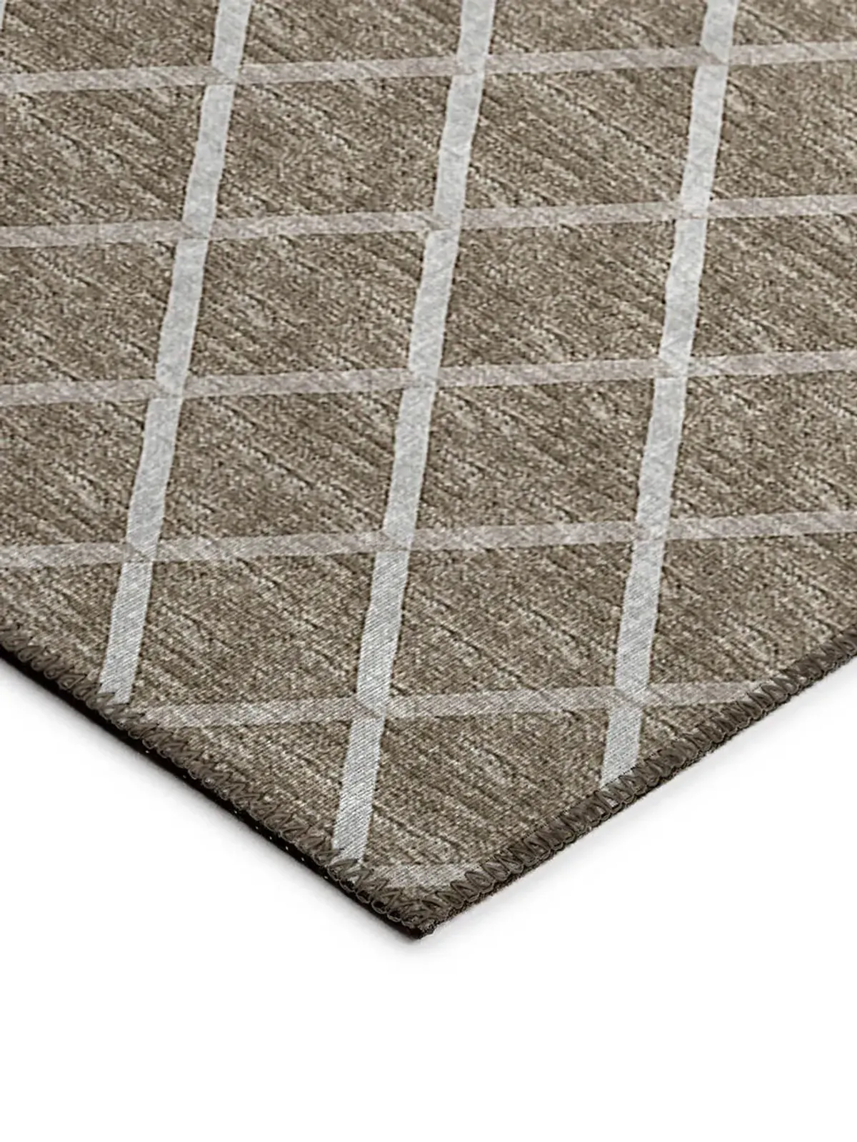 York YO1 Taupe 5' x 7'6" Rug