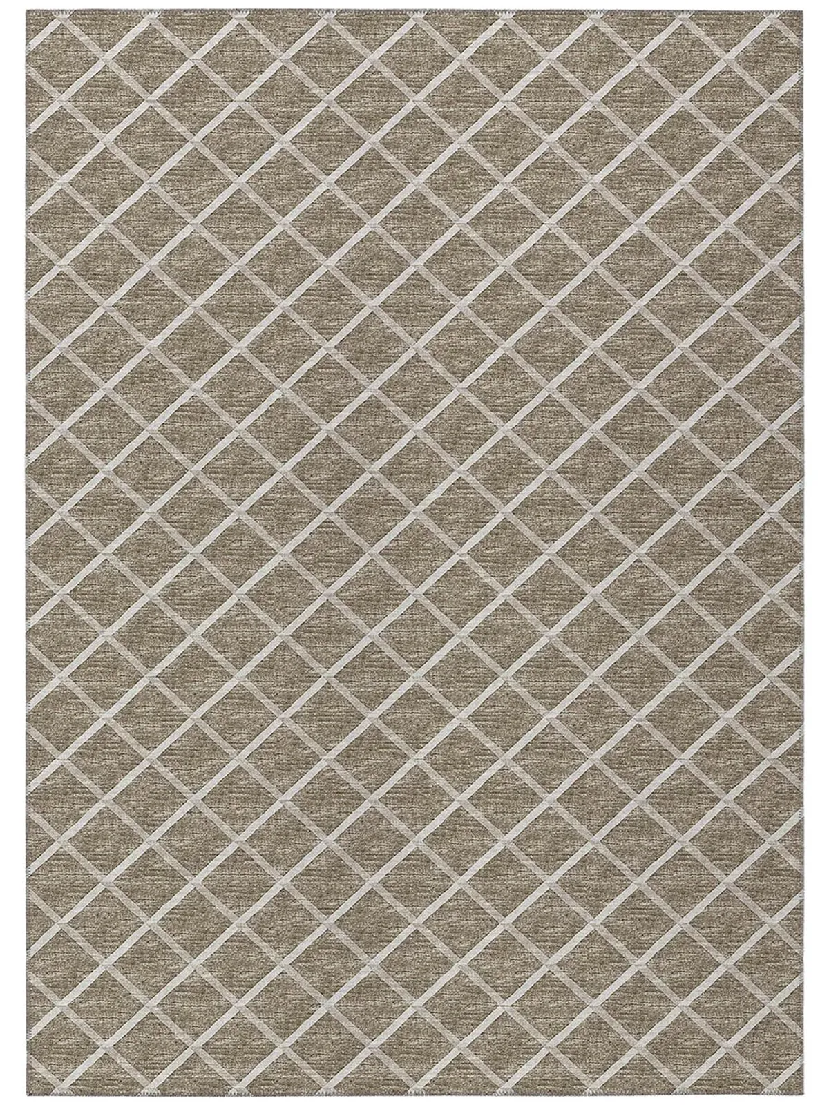 York YO1 Taupe 5' x 7'6" Rug