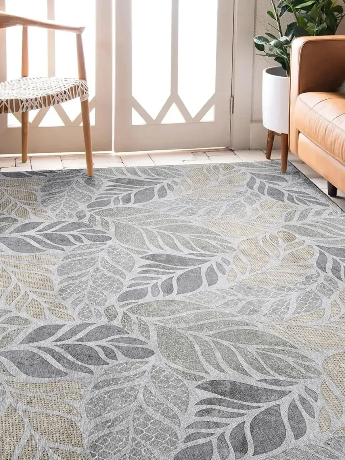 Tropics TC3 Grey 9' x 12' Rug