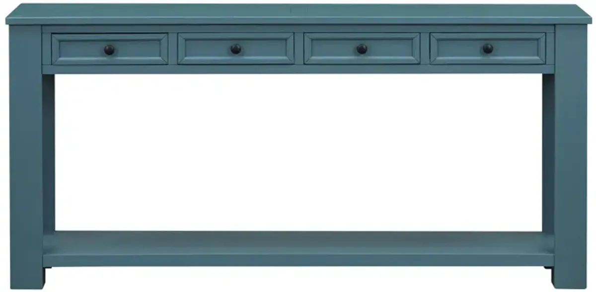 Merax Modern Console Table  with Storage Drawers